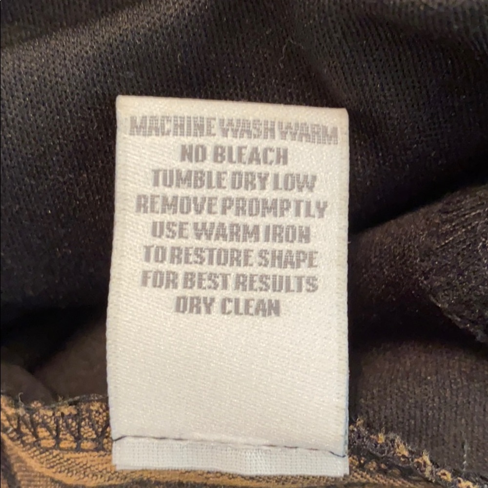 DRESSBARN Blouse w/Tank Front Panel - Picture 7 of 8